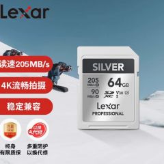雷克沙128G sd卡V60高速相机内存卡索尼佳能富士sd存储卡1667x