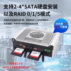 带RAID阵列多硬盘支持热拔插数据采集满血标压高性能高速存储工业电脑