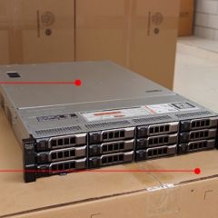 2U原装DELL R720XD服务器主机48核存储渲染深度计算静音R730/R630