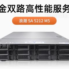 浪潮SA5212M5双路服务器主机二手机架式存储
